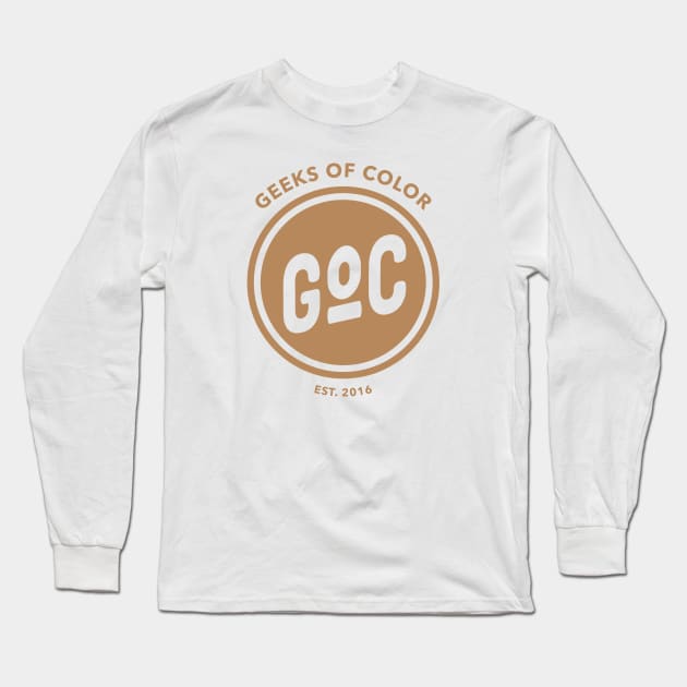 Caramel Geek of Color Long Sleeve T-Shirt by geeksofcolor